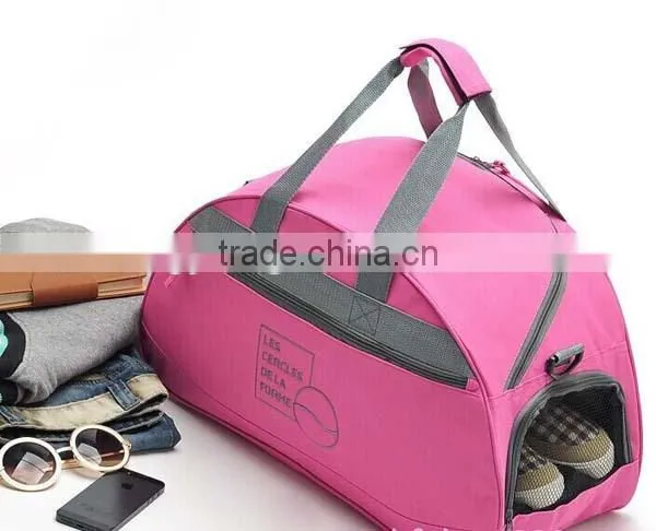 Travel Bag Duffle Bag Sport Trendy Bag With Shoes Pocket photo-4