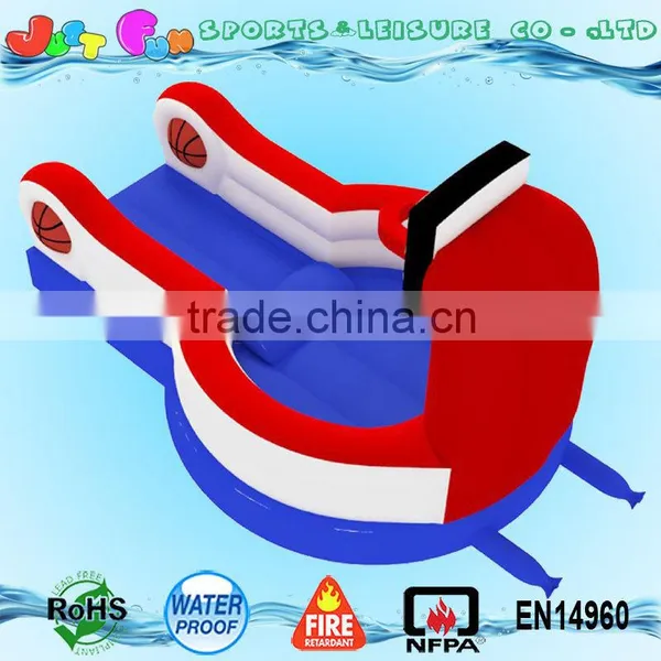 Inflatable Trampoline Basketball Hoop, Inflatable Slam Dunk Basketball Game Supplier's Choice photo-4