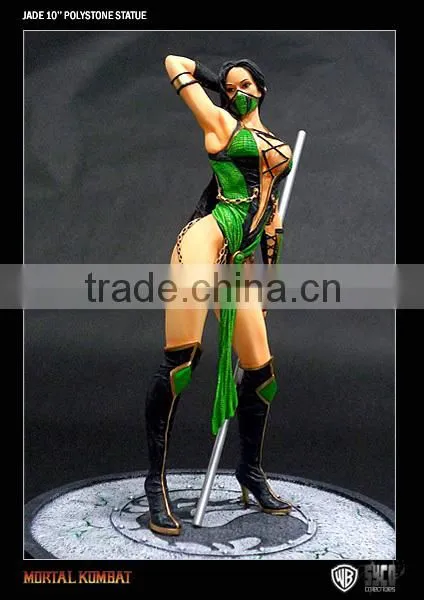 Hot Sexy Girl Female Warriors Resin Statue, Japan Anime Character Resin Figurine photo-2