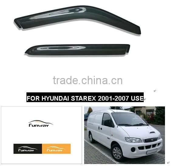 CAR DOOR VISOR RAIN DEFLECTOR FOR HYUNDAI STAREX 2001-2007 USE