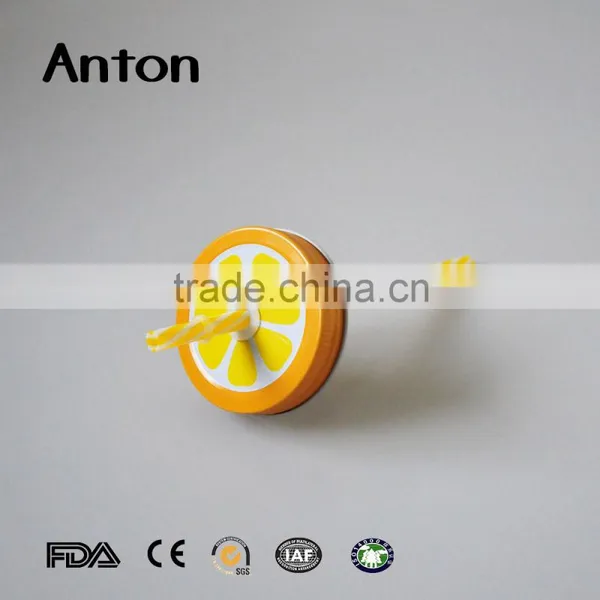 Orange Shapes Airtight Metal Screw Lids Wholesale photo-4
