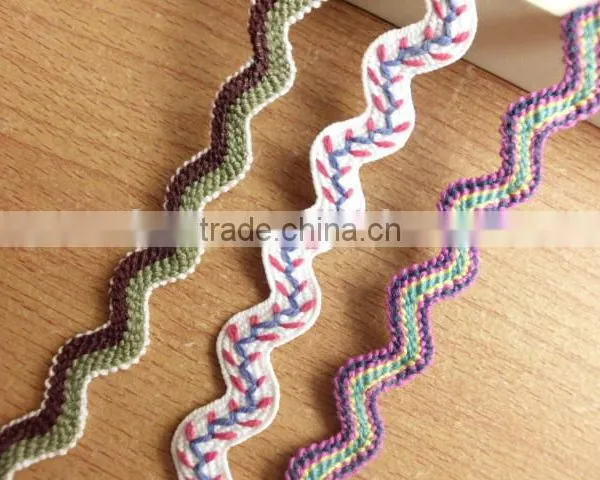 Popular Beautiful Ric Rac Ribbon With Good Quality photo-3