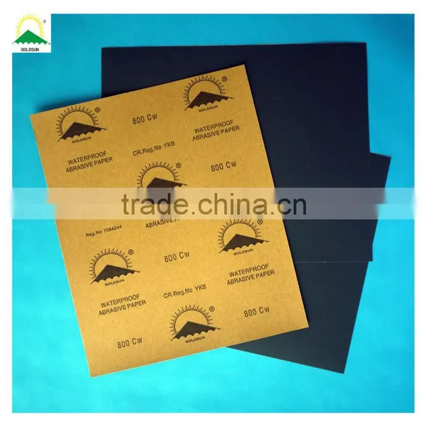 BR62 Waterproof Abrasive Paper