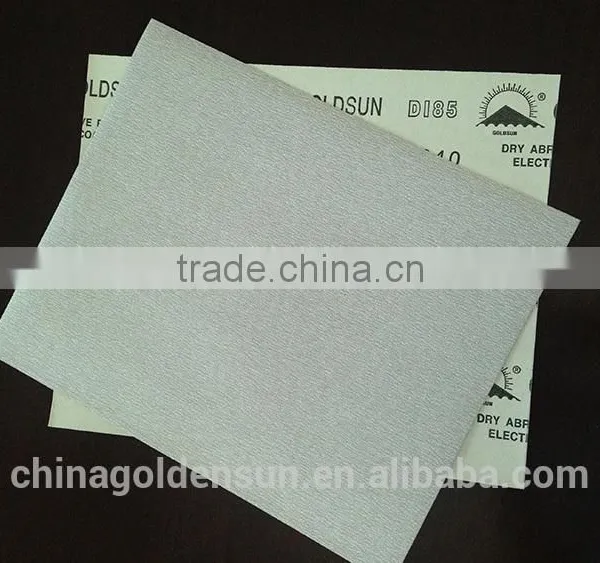 DI85 White Coating Latex Waterproof Sandpaper