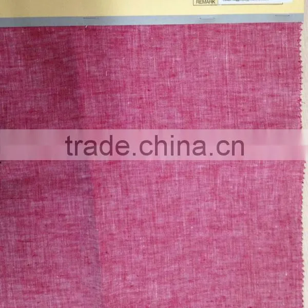 100% Linen Yarn Dyed Fabric