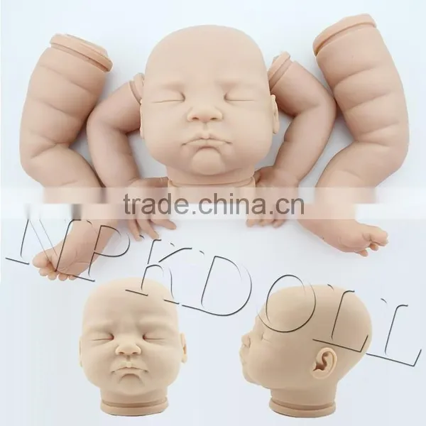 Hot Sale High Quality New Born Baby Kits Soft Silicone Vinyl Lifelike Reborn Babies Kits for Sale