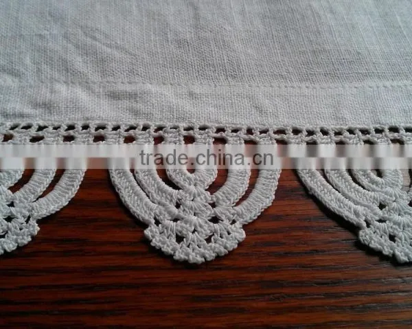 Crochet Lace Cotton Table Runner photo-4