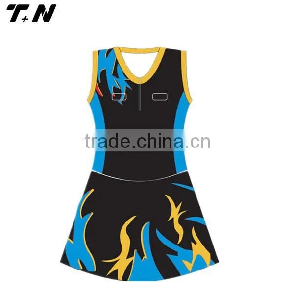 2015 Latest Netball Dress for Wholesale photo-4