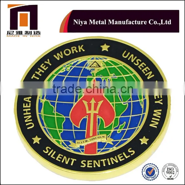 Customized Souvenir Enamel Metal Token Coin photo-4