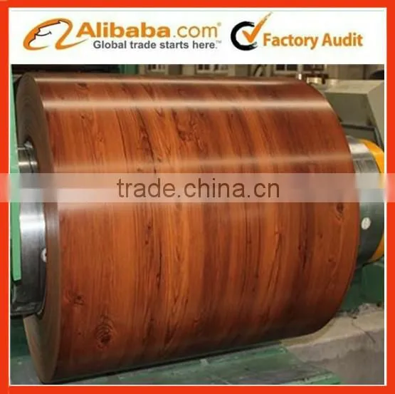 Wooden PPGI Pre-painted Galvanized Building Matrial 2015 Hot Dipped Steel Coils/Sheets photo-5