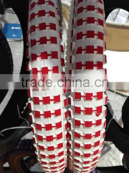 Colored Bicycle Tires Road 12 14 16 18 20 22 24 26 x 2.125 2.75 1.95 Tyre for Bike photo-4