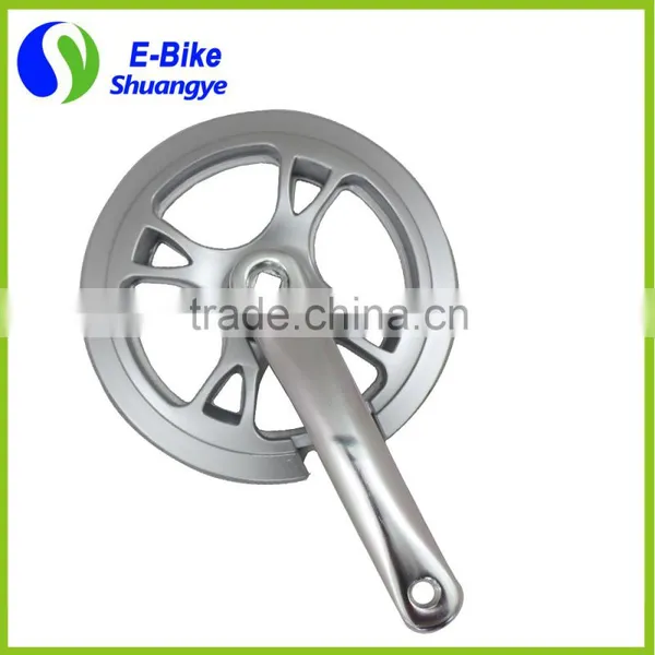 Alloy Electric Bicycle Crank and Chainwheel Bicycle Crankset photo-3