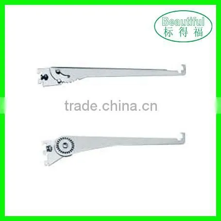 Metal angle adjustable shelf brackets