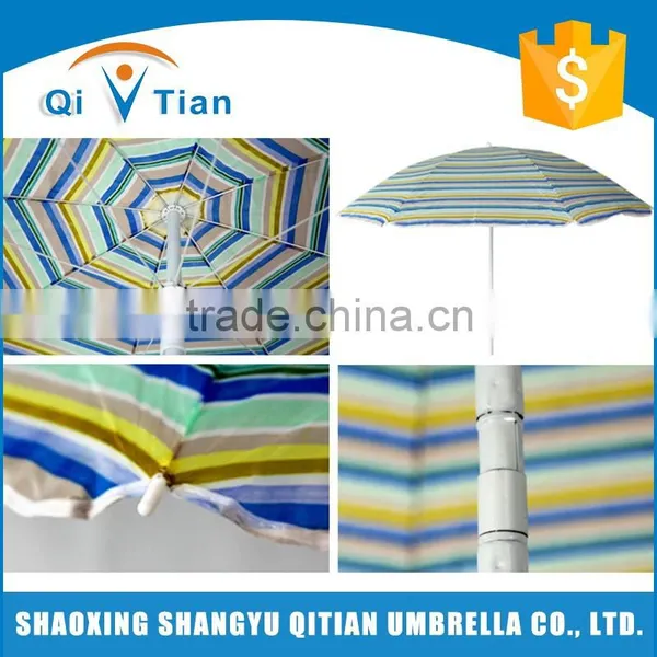Quality-Assured Hot Sale Unique Design Polyester Beach Umbrella photo-6