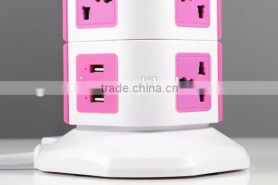 Tower Protected Extension Socket With Main Switch Indicator and Surge Indicators, Power Converter, Electric Socket photo-5