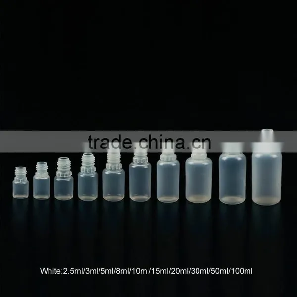 10ml PE Plastic Ejuice Bottles,e-cig Dropper Bottle With Tamper Evident Cap photo-4