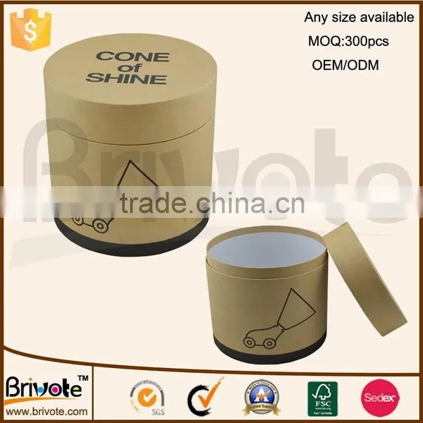 2015 Unique Round Paper Box/PVC Box/PVC Body Box photo-3