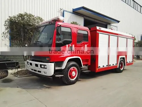 4*2 5m3 Double Cab Hot Selling Fire Truck Red Firefighting Truck photo-3
