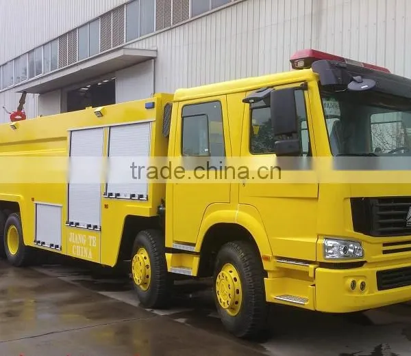 New Arrival Factory Sale Top Level 25ton Sinotruk Howo 8x4 Rescue Fire Engine photo-5