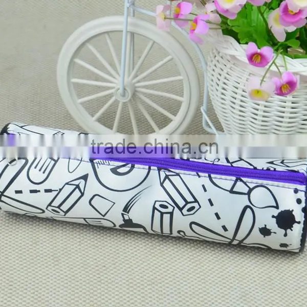Novelty Custom Pen Bag,Kids Zipper Pencil Pouch photo-5