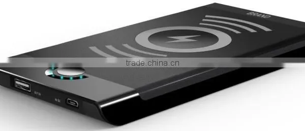 Customers First Wireless Charger for Samsung Note 4 Portable Power Bank 5200mah Aluminium photo-5
