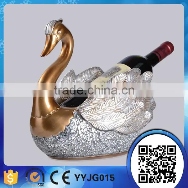Manufacturer Factory Price Polyresin Decorative Wine Bottle Holder photo-2