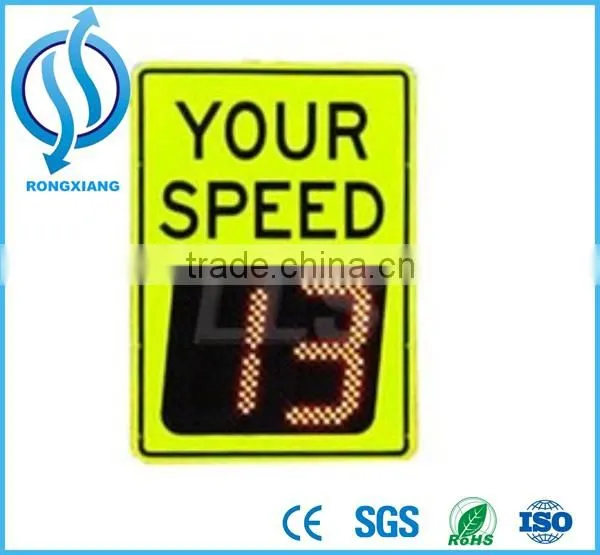Radar Sign Speed Warning Speed Display Traffic Flashing Speed Limit Signs photo-5