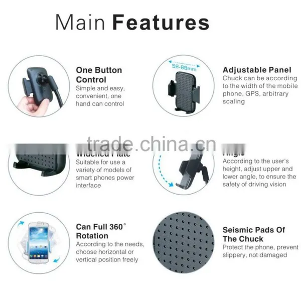 Universal Car Mount Holder Car Phone Holder photo-4