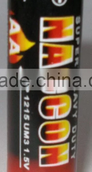 AA Carbon Dry Cell 1.5V R6P NACCON photo-2