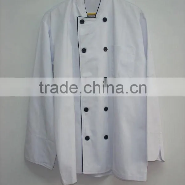 white chef uniform chef jacket