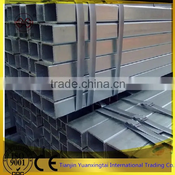 Best Price Galvanised Pipe /GI Rectangular Section Tube/Galvanised RHS Pipes Made in China photo-2