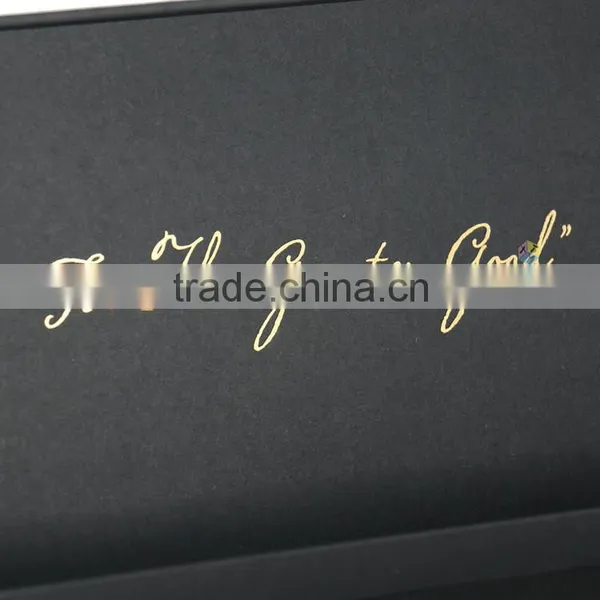 Black Rigid Cardboard Paper Luxury Packaging photo-5
