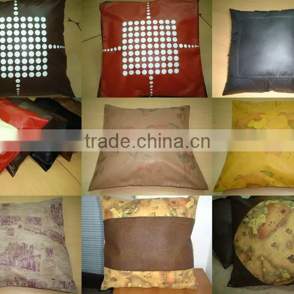 Leather Cushion Cover