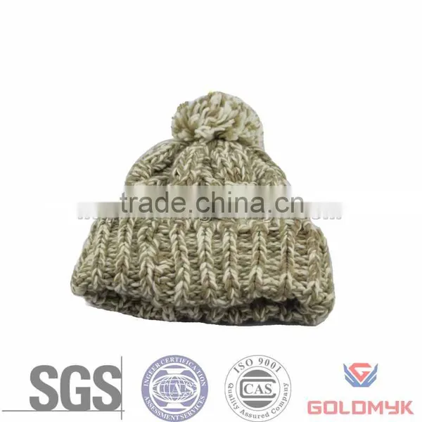 Custom Winter Hats With Ball on Top photo-2