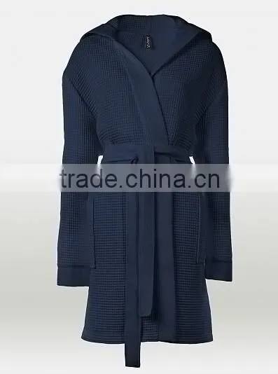 Extended Robe Leisurewear Robes Pajamas , Thick Flannel Bathrobe Coral Velvet Robe photo-3