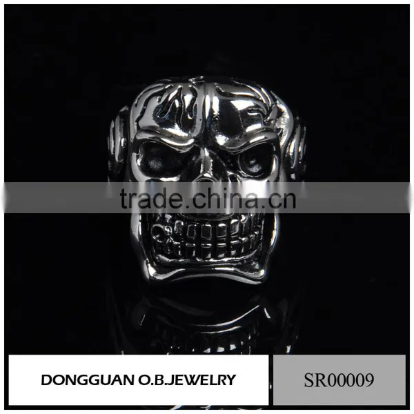 Classic Men's Jewelry Ring Stainless Steel Jewelry/men's Wedding Skull Ring photo-6