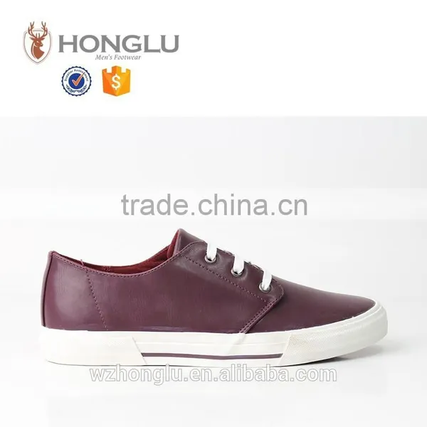 2015 Lace Up Men Casual Shoes, Fashion Vulcanized Shoes For Men, Designer Flat Shoes Men photo-2