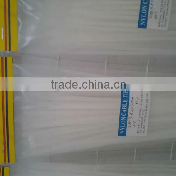 Suply Approved UL Nylon Cable Tie 3.6*250(ISO9001 ROHS) photo-2