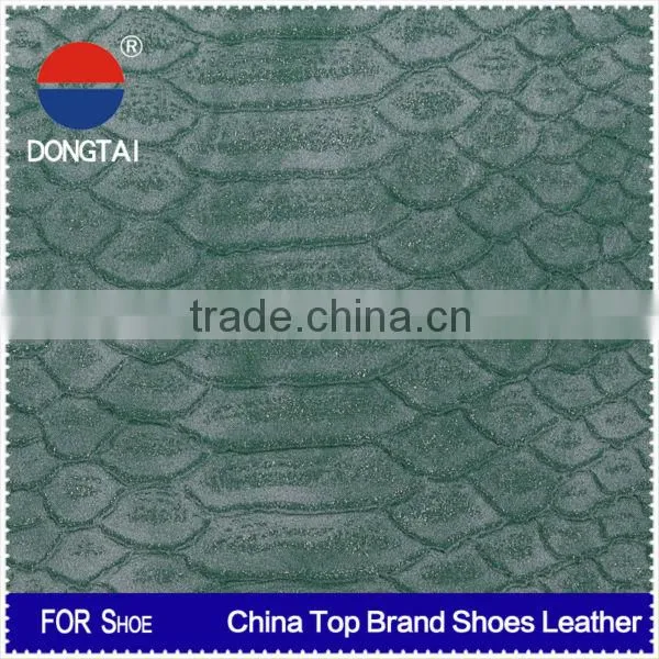Dongtai-Animal Skins Surface Pvc Artificial Leather for Bags photo-2