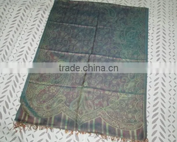 SILK & WOOL STOLE photo-2