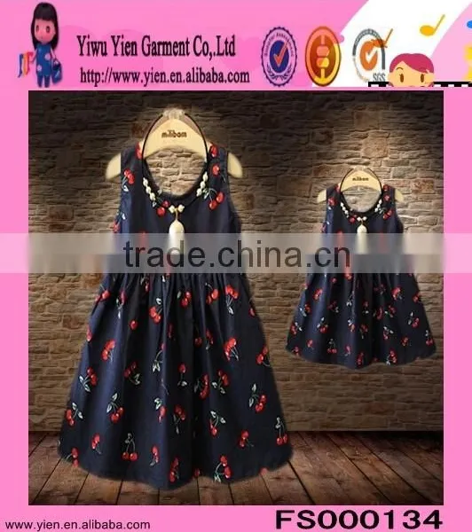 Good Quality Mum Daughter Dress Chiffon Mum Daughter Dress photo-3
