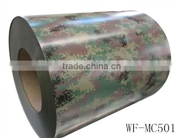 Camouflage Pattern Prepainted Galvanized Metal Steel Roofing Sheet photo-2