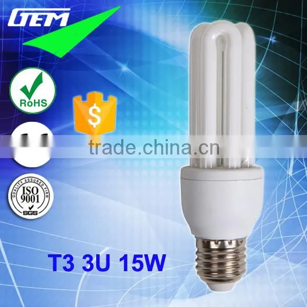 Made In China E27 B22 5-24W 3U Energy Saving Lamp With CE ROHS Certifications photo-4