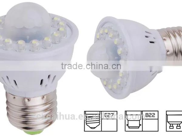 CE&Rohs Approved 3000K Hot Sell 1/2W Gu10 Led Sensor Light Bulb photo-6