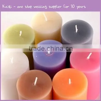 ZT00470 wholesale custom color red perfume wedding decorative cheap candle