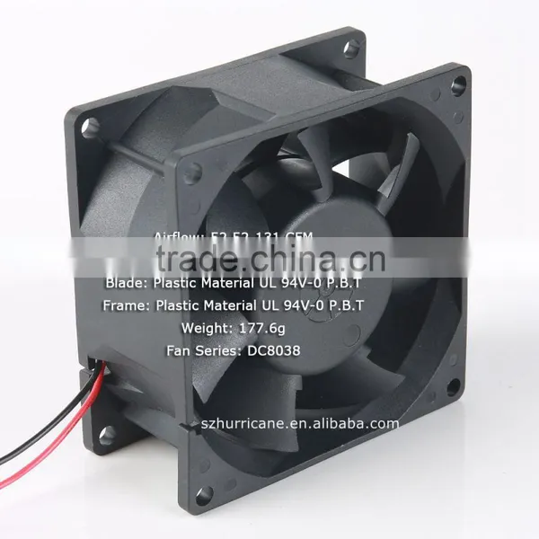 80mm Dc8038 Air Ventilators