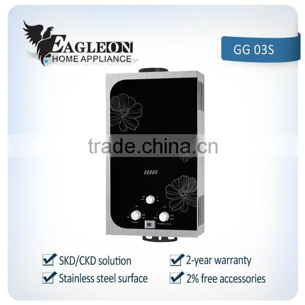 4Brazil Induction Gas Water Heater With Brand