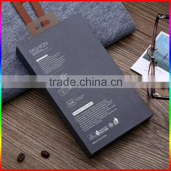 Cusotm Mobile Phone Case Gift Box/hard Paper Box With PVC Lid photo-2