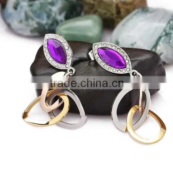Charm Gold Plated Ear Rings / Earring for Women photo-3