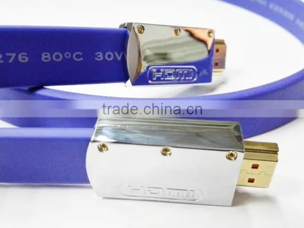 40FT High Quality HDMI Flat Cable With Metal Shell Support 4K*2K photo-2